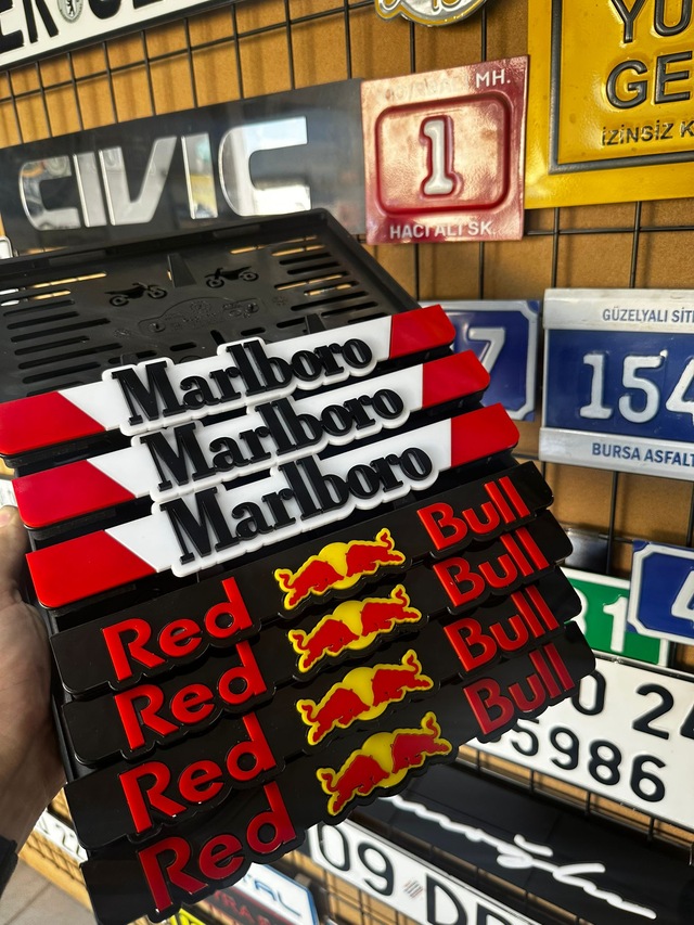 Malboro Plakalık , Motor Plakalık