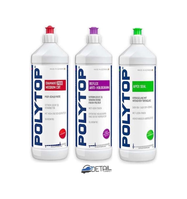 Polytop 5000 Ince Pasta Reflex Hare Ve Apex Boya KoruMa Seti 1 L