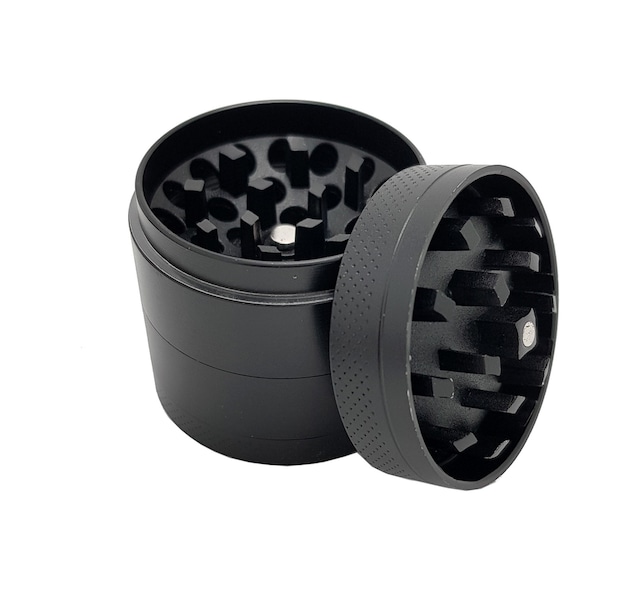 Mini Boy Siyah 40 mm. Tütün Baharat Herbal Parçalayıcı py91sy