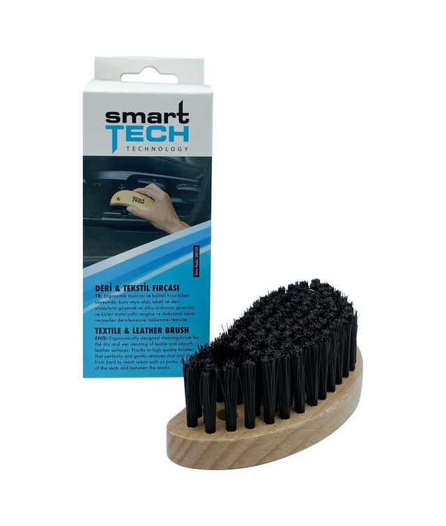 Smart Tech Deri & Tekstil Fırçası