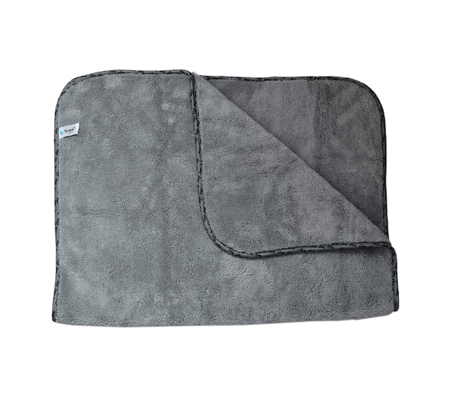 Spark 2316 Mikrofiber Peluş Oto Kurulama Bezi 60X90 Cm. Gri 1 Adet
