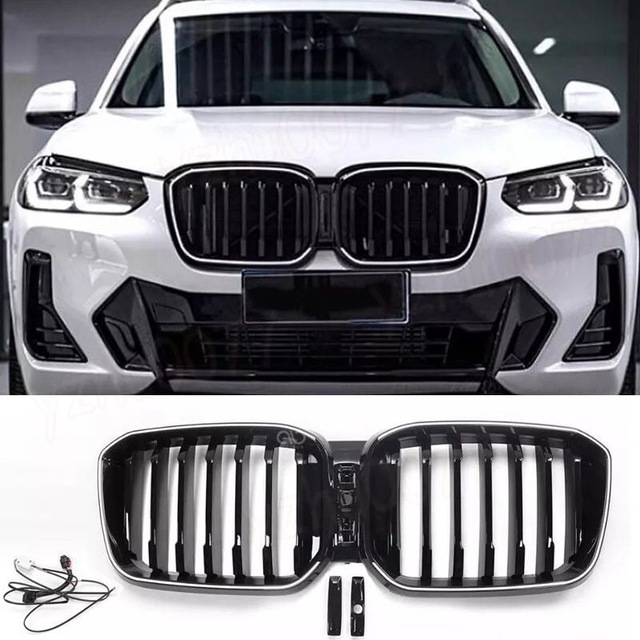 Autogp Bmw X3 G01 Lci Ön Böbrek Panjur Izgara Ledli M Performance 2022+