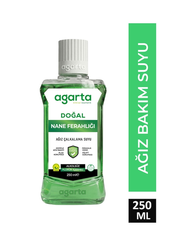 Agarta 250 ML Ağız Bakım Suyu Ferah Nefes Alkolsüz