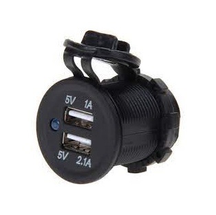 Oem Araç.Motorsiklet Çakmaklık Usb Şarj Aleti Soketi 12-24V