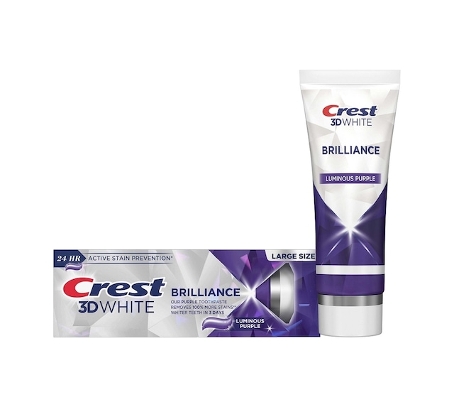 Crest 3d White Brilliance Luminous Purple Toothpaste 130gr
