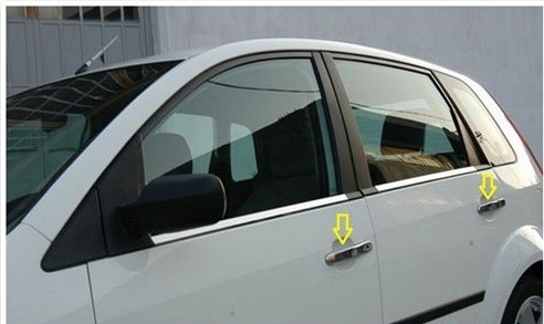 Ford Fiesta Kapı Kolu 2002-2008 4 Kapı Paslanmaz Çelik