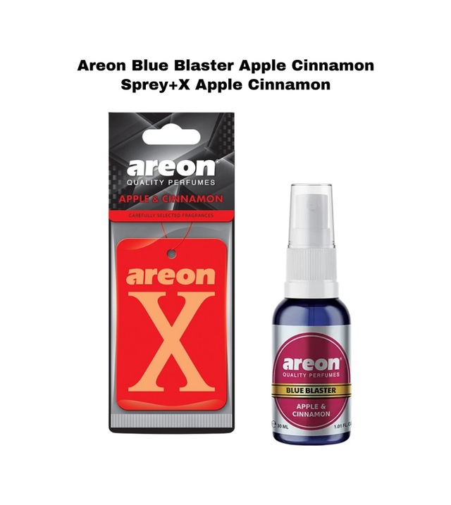 Areon Apple Cinnamon Blue Baster Sprey+x Apple Cinnamon
