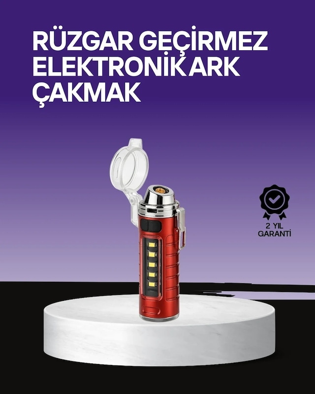 Ers Outdoor Uyumlu Elektrikli Çakmak Fener