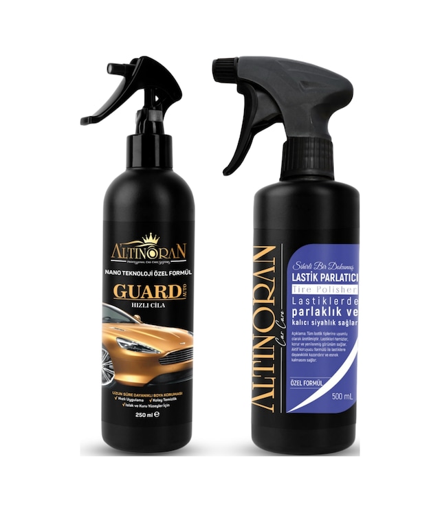 Altın Oran Guard Auto Hızlı Cila 250 ml+ Lastik Parlatıcı 500 ml