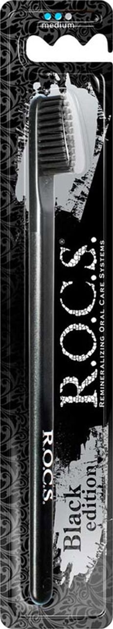 Rocs Black Edition Diş Fırçası Medium
