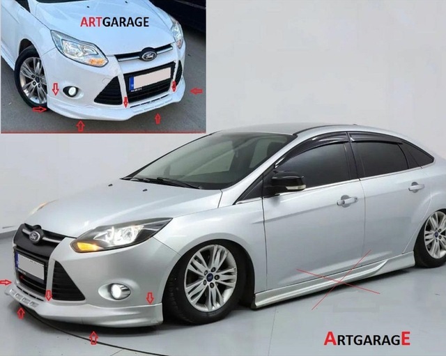 Frd Focus 3 Kasa Ön Ek 2012-2014 -fiberglass-boyasız