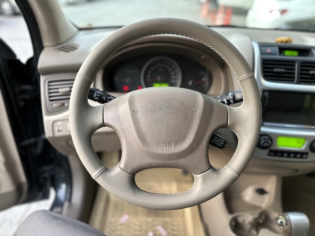 Hyundai Tucson 2006-2014 Araca Özel Direksiyon Kılıfı Haki Krem D Çok Renkli