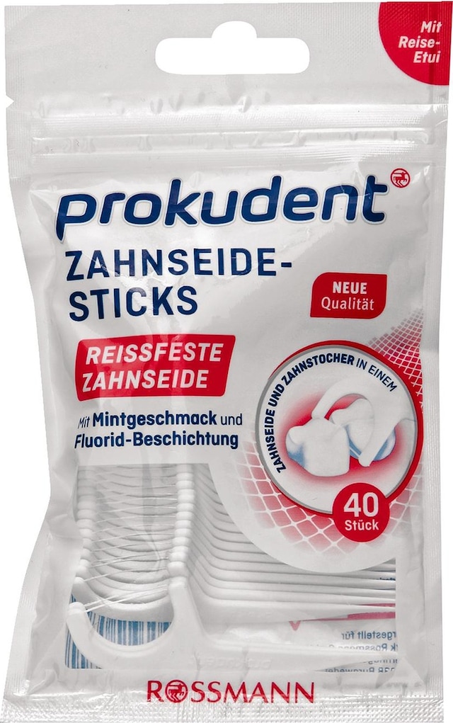 Prokudent Kürdanlı Mumlu Diş İpi 40'lı