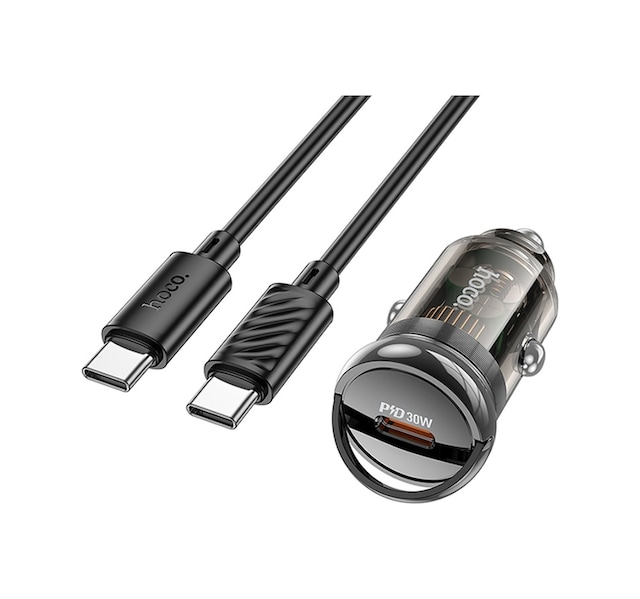 Hoco Z53 Pd30w Type-c Araç Hızlı Şarj Aleti + Type-c Kablo