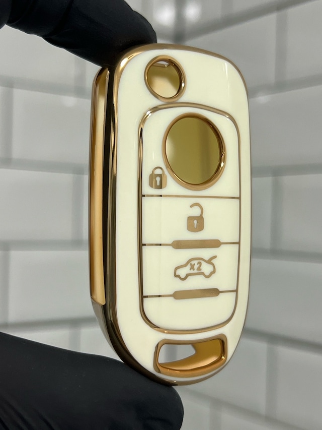 Fiat Egea Uyumlu Nano Anahtar Kılıfı Beyaz