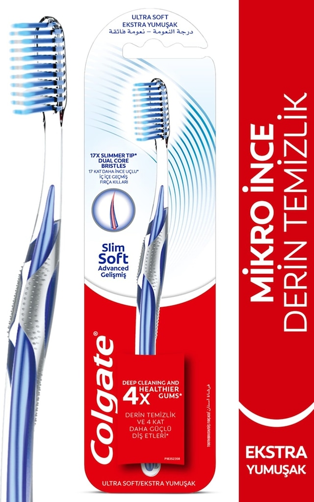 Colgate Mikro İnce Gelişmiş Derin Temizlik Ekstra Yumuşak Diş Fırçası