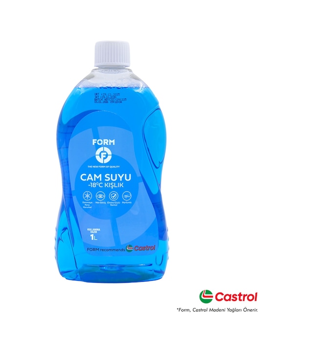 Form -18 Derece Kışlık Oto Cam Suyu Antifrizli Ve Parfümlü 1 Litre