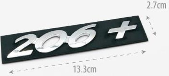 Bagaj Kapak Yazı 206+ 206 Plus 2009- 8666.h4