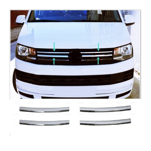 Volkswagen T6 Krom Ön Panjur 4 Prç 2015 Ve Üzeri