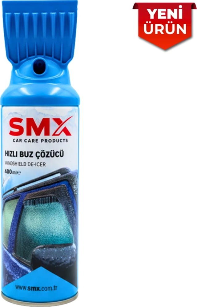 Hızlı Buz Çözücü Dahili Kazıyıcılı 400ml Beyaz - Mavi