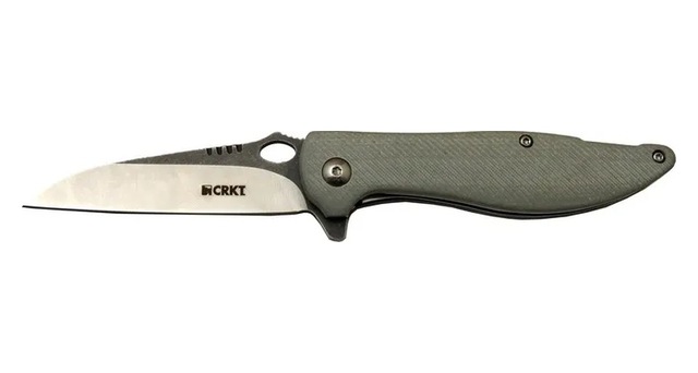 Lotus 1265 Gri Kamp / Outdoor Çakı 18cm - Yarı Otomatik, Kemerlikli, Kutulu Aklby-bsva58