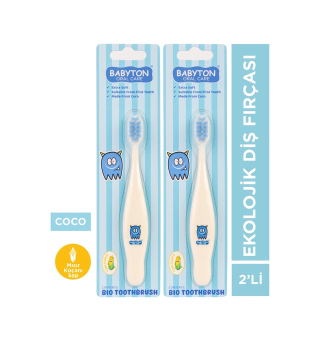 Ekolojik Diş Fırçası 2'li Set Coco
