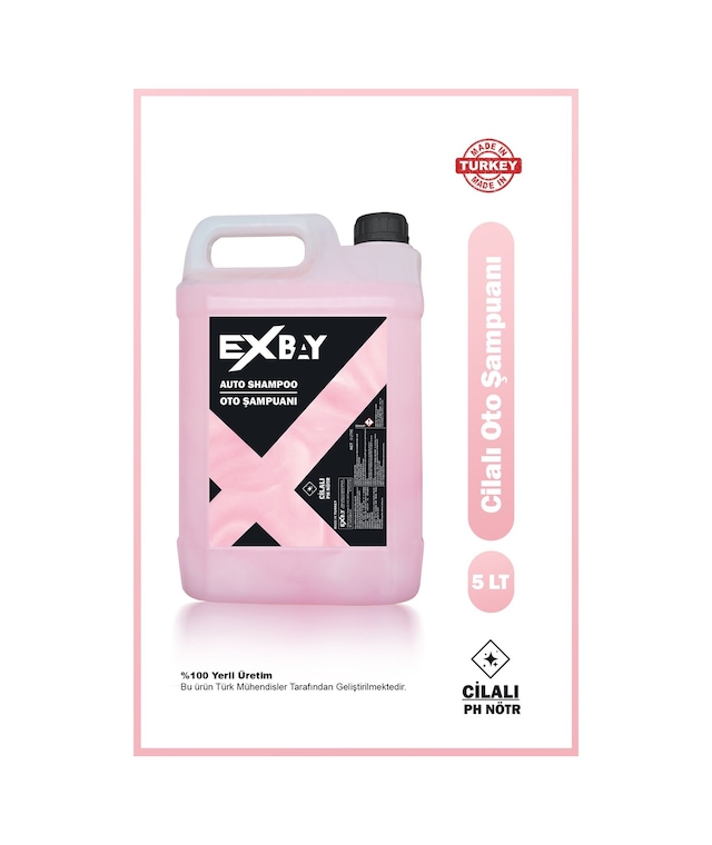 Exbay Car Shampoo - Oto Şampuanı 5 Lt Uyumlu