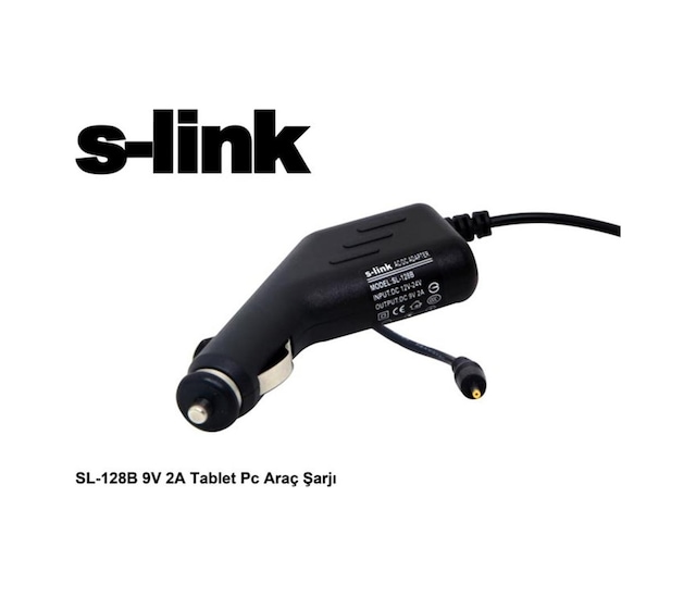 S Link Sl 128b 9v 2a Tablet Pc Araç Şarj Adaptörü