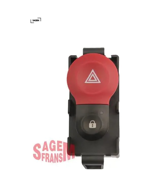 Dörtlü Flaşör Anahtarı Merkezi Kilit Kangoo Iı Sagem 252105246r/ 8200523299