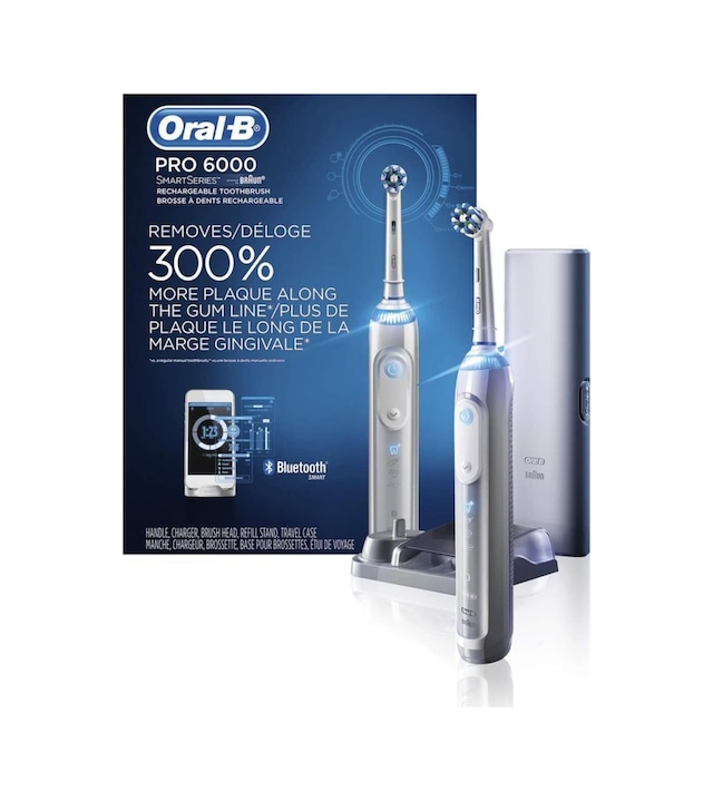 Oral-B Smart Series Pro 6000 Elektrikli Diş Fırçası Beyaz