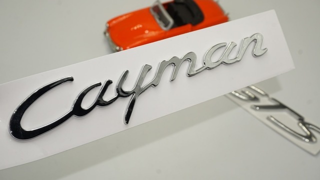 Porsche Cayman Gts Bagaj 3M 3D Abs Yazı Logo Amblem Seti (549183070)