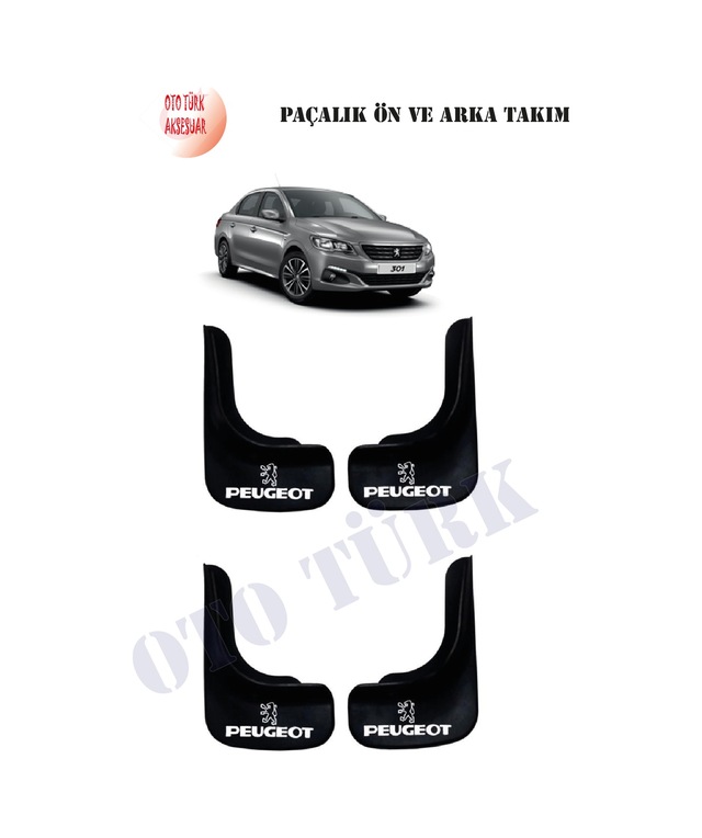 Peugeot Ön-arka Takım Partner Tozluk Çamurluk N11.6096