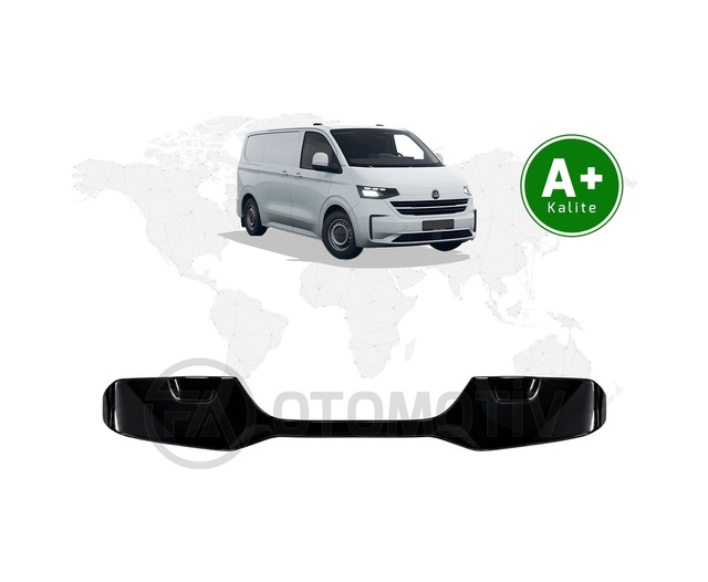 Volkswagen Transporter T7 Bagaj Üstü Spoiler Parlak Siyah 2025 Model Ve Sonrası
