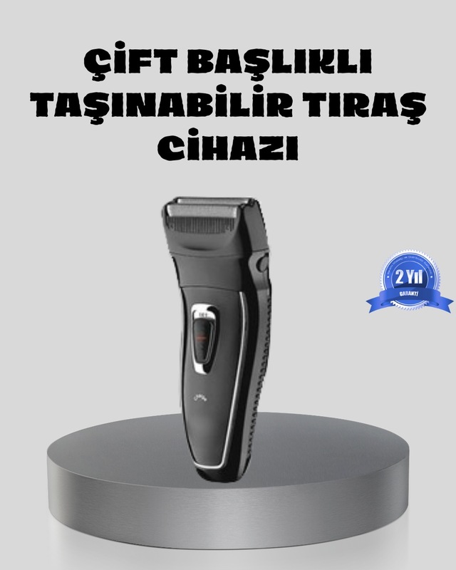 Diğer Erkek Tıraş Makinesi Kablosuz Kuru Tıraş Folyo Başlık Yıkanabilir Gövde