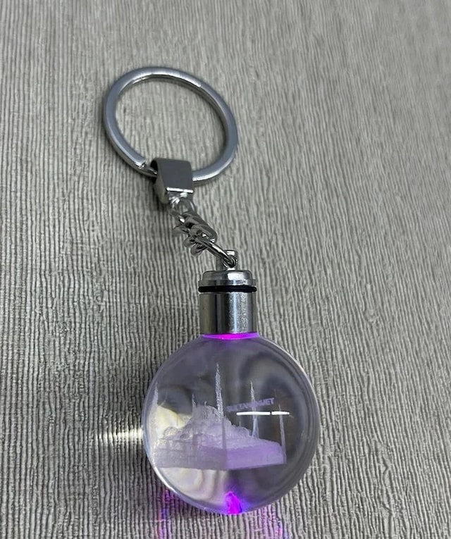 Ers Ledli Sultanahmet Tasarımı Kristal Anahtarlık Tcx3804