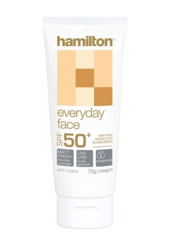 Hamilton Everyday Face Yüz İçin Mat Güneş Kremi Spf 50+ 75 G