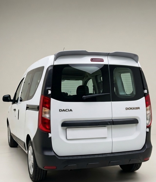 Dacia Dokker Çift Kapı 2012-2021 Boyasız Spoiler Plastik