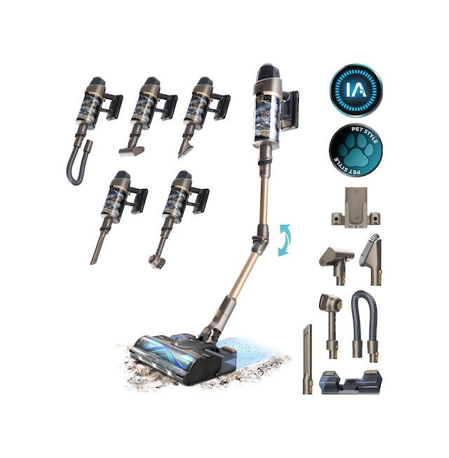 Cecotec Conga Rockstar RX90 AI Aquapet Flex Dikey Şarjlı Süpürge