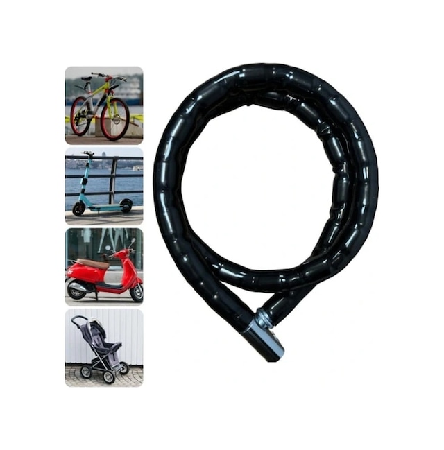Motor Bisiklet Kilidi 22 Mm X 100 Cm Çok Renkli
