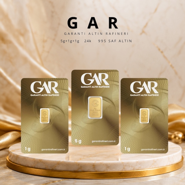 7 Gr 24 Ayar Altın 995 Gar