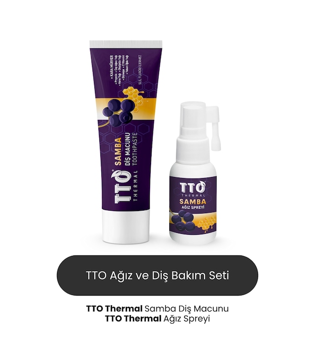 Tto Samba Ağız Ve Diş Bakım Seti Diş Eti Bakımı & Uzun Süre Ferahlık