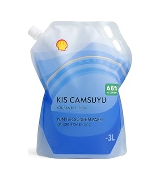 Shell Kışlık Cam Suyu -30 Winter Screenwash Concentrate Cam Suyu 3 Litre