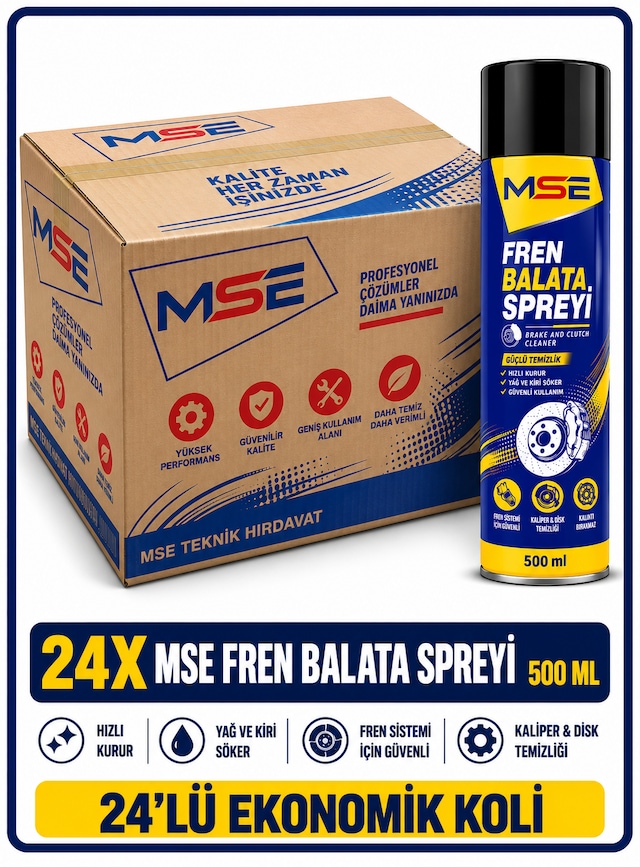 Fren Balata Spreyi 24 Adet 1 Koli