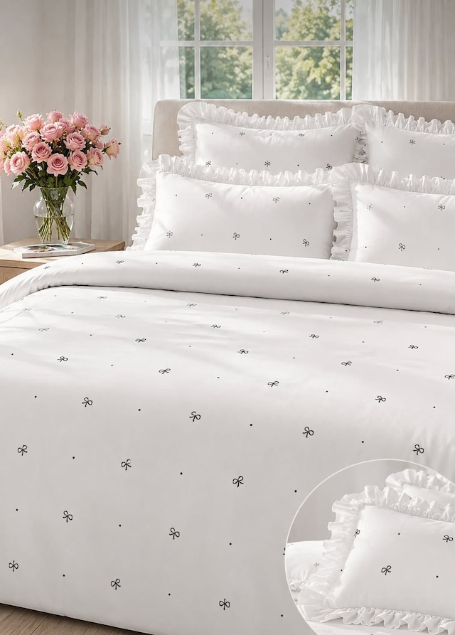 Uçkan Home Soft Elegance %100 Pamuk Çift Kişilik Nevresim Seti -UCZ-36