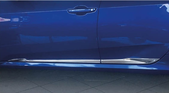 Honda Civic Fc5 Kapı Uyumlu Çıtası-Nikelaj