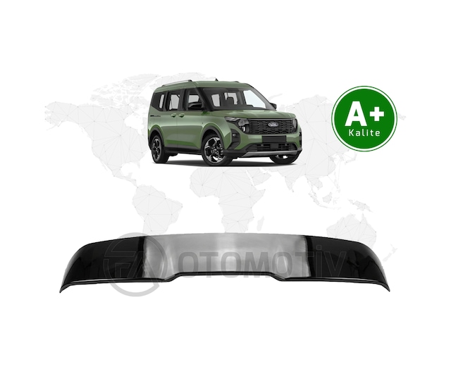 Ford Courier Bagaj Üstü Spoiler Parlak Siyah 2024 Model Ve Sonrası