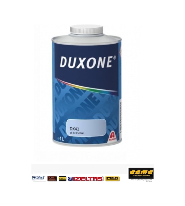 Duxone Dx 41 Aır Dry 2K Hava Kuruma Extra Hızlı Vernik 1 Litre