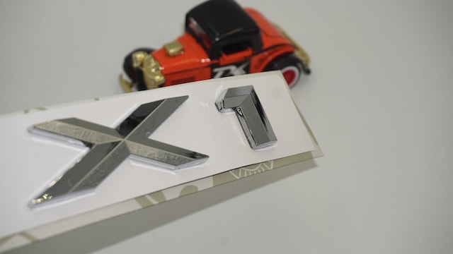 Bmw x1 Bagaj Krom Abs 3M 3D Yazı Logo