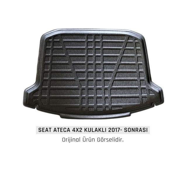Bagaj Havuzu Seat Ateca 4x2 Çift Kulaklı 2017-2021 Siyah