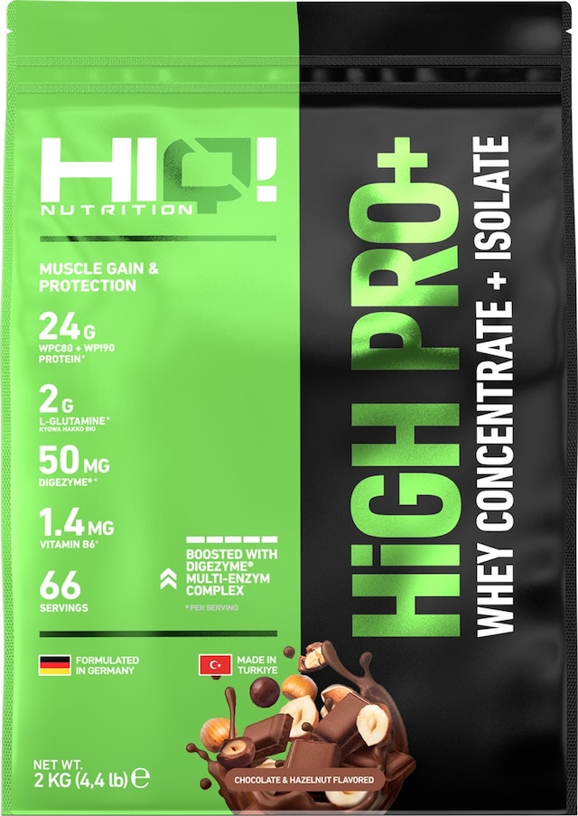 Hıq High Pro+ 2 Kg Chocolate&hazelnut Flavored